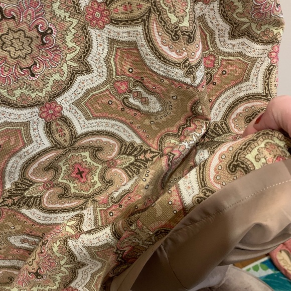 Paisley Sleeveless Dress NWOT 16P - Picture 5 of 6